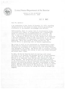 Indian Self-Determination and Educational Reform Act of 1973, 1973-01-01 - 1973-12-31