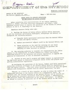 Equitable Distribution of Federal Funds for Education of Native American Children in Public Schools, 1973-01-01 - 1973-12-31