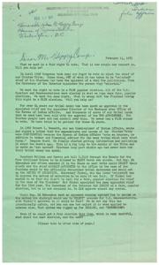 Choctaw Tribe&#39;s Plea for Fair Voting Rights in 1971, 1970-10-05