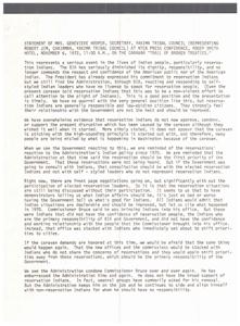 ["The Indian Affairs Subcommittee held hearings on April 9, 10, and 11. Witnesses included representatives of the Treaty Council, the Oglala Sioux Tribe, and the American Indian Movement, among others. Topics of discussion included the Pine Ridge Reservation, the Wounded Knee incident, and Native American rights."]