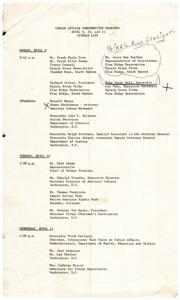 ["The White House has reached an agreement with the Trail of Broken Treaties Indians, whereby a task force will be created to review federal Indian policy and needs. The task force will be led by Frank Carlucci and Leonard Garment, and will include representatives from various federal agencies. The task force will seek input from a broad cross-section of the Indian community, and will make recommendations to the President by June 1, 1973."]