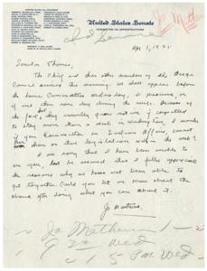 List of United States Senate Committee on Appropriations Members in 1934, 1934-01-01 - 1934-12-31