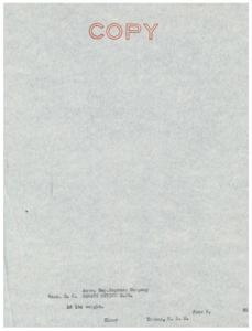 Record of Deliveries by Amer. Rwy. Express Company to the Senate Office Building in 1935, 1935-01-01 - 1936-12-31
