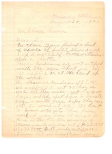 Correspondence Regarding Pottawatomie Indian Affairs in the 1930s, 1936-08-14