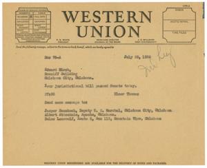 Western Union Telegraph Services: Terms and Conditions, 1935-01-01 - 1935-12-31