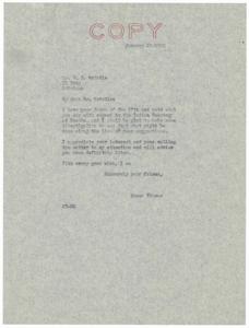 1935 Correspondence Regarding the Neglect of Indian Cemeteries, 1935-01-17