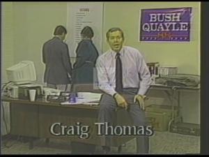 1989 - U.S. House of Representatives - Craig Lyle - Thomas - &quot;How I&#39;ll Campaign&quot;, 1989-01-01 - 1989-12-31
