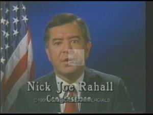 1990 - U.S. House of Representatives - Nick Joe - Rahall - &quot;Re-Elect Rahall&quot;