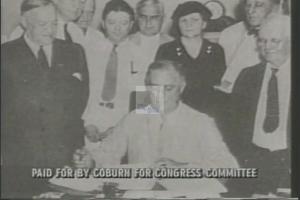 1994 - U.S. House of Representatives - Thomas Allen (Tom) - Coburn - &quot;FDR&quot;, 1994-01-01 - 1994-12-01