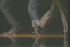 ["In the 1994 campaign ad, Republican Party candidate Mike Loomis emphasizes his commitment to community safety and fighting crime. The ad portrays Loomis advocating for \"A New Way of Thinking,\" with a focus on security, community values, and innovative leadership. Loomis is shown engaging with and addressing communities, promising safer streets and a fresh political approach, underpinned by traditional values."]