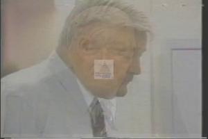 ["The 1994 campaign ad for Francis E. Gall portrays him as a confident, experienced candidate focused on fiscal responsibility and community growth. Throughout the video, Gall stands at podiums addressing supportive crowds, illustrating his readiness to enhance Congress. Images of Gall passionately speaking and campaign banners emphasize his commitment and political aspirations."]