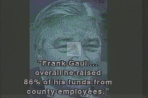 ["In the 1994 political TV ad for Democratic Party candidate Helen Knipe Smith, various scenes showcase Helen's legislative effectiveness and community leadership. It includes newspaper headlines endorsing her for Congress, emphasizing her focus on community improvements and ethical standards. The campaign slogan \"Leadership That Makes the Difference\" underlines her commitment to impactful governance."]