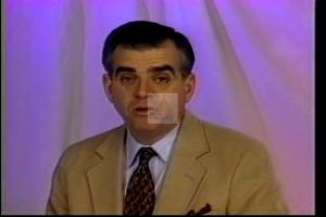 ["In the 1994 political TV ad, Ray LaHood, a Republican candidate for Congress, confidently speaks directly to the camera across various homely and picturesque Central Illinois settings. He emphasizes his deep local roots, family values, and qualifications, consistently promoting his earnestness and sincerity in wanting to serve the community."]