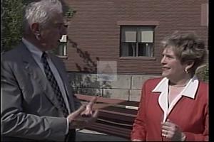 ["In the 1994 presidential campaign ad, Democratic candidate Mary B. Cathcart champions a single-payer health care system. The ad highlights her robust stance against insurance company profits and bureaucracy, promoting her plan as a cost-effective solution to provide comprehensive and affordable health care coverage, thereby enhancing patient care and increasing options for all."]