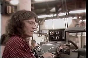 ["The 1994 campaign ad for Dennis L. (Duke) Dutremble depicts him engaging with factory workers, advocating for job creation, family leave, and healthcare. His speeches at rallies underscore his commitment to Maine's working families and successful policies, resonating with crowds as he exemplifies leadership and dedication to improving their lives."]