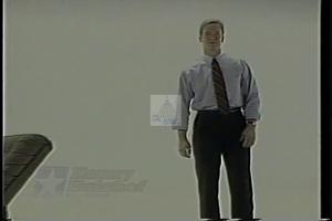 ["In Kenny Hulshof's 1994 campaign ad, contrasting imagery portrays Hulshof as a dynamic challenger, promising fiscal responsibility and critiquing incumbent Harold Volkmar���������s complacency and long-term incumbency in luxurious settings. Hulshof pledges political change, accountability, and advocating against Volkmar's self-interested legislative decisions, aiming to restore focus on public service and reduce federal spending."]