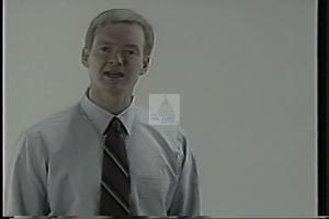 ["In Kenny Hulshof's 1994 political TV ad, he strongly criticizes Harold Volkmar���������s policies across several issues, positioning himself as an advocate for government and fiscal reform. Hulshof dedicates the ad to highlighting his commitment to reducing government spending and implementing policy changes, conveying these messages directly to the viewers against a patriotic backdrop of American flags."]