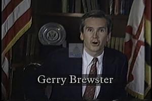 ["In his 1994 presidential campaign ad, Democratic candidate Gerry Leiper Brewster presents a dynamic vision of reform and unity. Speaking passionately across various rallies, he addresses issues critical to American citizens���������tax reform, safer neighborhoods, and national policy reforms. With earnest promises of change and hope, Brewster's ad underscores his commitment to the struggles of rule-abiding citizens, emphasized by recurring patriotic imagery and the backdrop of American flags."]