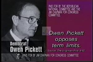 1994 - U.S. House of Representatives - IV - Chapman - &quot;Close friends&quot;, 1994-01-01 - 1994-12-01