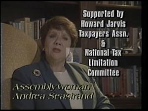 1994 - U.S. House of Representatives - Andrea H. - Seastrand - &quot;Working for you&quot;, 1994-01-01 - 1994-12-01