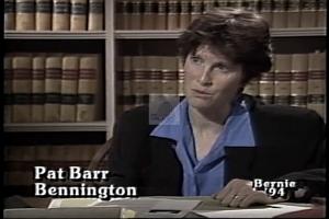 1994 - United States House of Representatives Offices and Issue Campaigns - Bernard (Bernie) Sanders - &quot;Registries&quot;, 1994-01-01 - 1994-12-31