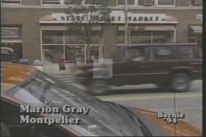 1994 - United States House of Representatives Offices and Issue Campaigns - Bernard (Bernie) Sanders - &quot;Marion Gray&quot;, 1994-01-01 - 1994-12-31