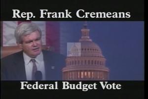 1995 - United States House of Representatives Offices and Issue Campaigns - Anti-Frank Cremeans (Budget) - &quot;Families/Cremeans&quot;, 1995-01-01 - 1996-12-31