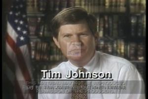 1992 - U.S. House of Representatives - Timothy Peter (Tim) - Johnson - &quot;Work Together&quot;, 1992-01-01 - 1992-12-31