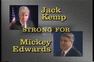 1992 - United States House of Representatives Offices and Issue Campaigns - Marvin Henry (Mickey) Edwards - &quot;Together&quot;, 1992-01-01 - 1992-12-31