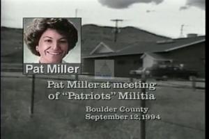 1996 - United States House of Representatives Offices and Issue Campaigns - Skaggs David Evans - &quot;Militia&quot;, 1996-01-01 - 1996-12-31