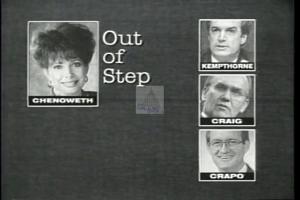 1996 - United States House of Representatives Offices and Issue Campaigns - Williams Dan - &quot;Out-of-Step&quot;, 1996-01-01 - 1996-12-31