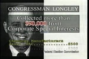 1996 - United States House of Representatives Offices and Issue Campaigns - Anti-James Longley (Clean Water) - &quot;River Bay&quot;, 1996-01-01 - 1996-12-31