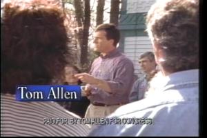 1996 - U.S. House of Representatives - Thomas H. (Tom) - Allen - &quot;Spot 2&quot;, 1996-01-01 - 1996-12-31