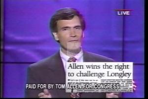 1996 - United States House of Representatives Offices and Issue Campaigns - Allen Thomas H. (Tom) - &quot;Spot 8&quot;, 1996-01-01 - 1996-12-31