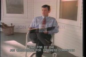 1996 - United States House of Representatives Offices and Issue Campaigns - Christensen Jon Lynn - "About our Families", 1996-01-01 - 1996-12-31