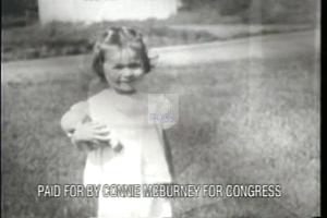 1996 - United States House of Representatives Offices and Issue Campaigns - McBurney Connie - &quot;Yours&quot;, 1996-01-01 - 1996-12-31