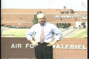 ["In the 1994 presidential campaign ad, Republican candidate John Clark emphasizes his military background and dedication to preserving military bases and local jobs. Scenes show Clark in various settings such as military bases and podiums, confidently addressing audiences and advocating for military advocacy. His leadership qualities and commitment to national defense are highlighted throughout the ad."]