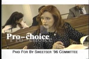 1996 - United States House of Representatives Offices and Issue Campaigns - Sweetser Susan W. - &quot;Moderate&quot;, 1996-01-01 - 1996-12-31