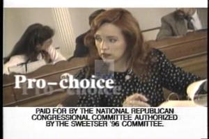 1996 - United States House of Representatives Offices and Issue Campaigns - Sweetser Susan W. - &quot;Republican/Moderate&quot;, 1996-01-01 - 1996-12-31