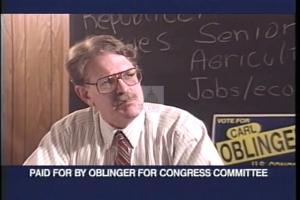 1996 - United States House of Representatives Offices and Issue Campaigns - Oblinger Carl - &quot;Positive&quot;, 1996-01-01 - 1996-12-31