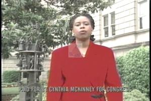 1996 - United States House of Representatives Offices and Issue Campaigns - McKinney Cynthia - &quot;Vote Ten&quot;, 1996-01-01 - 1996-12-31