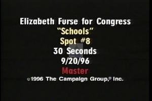 1996 - U.S. House of Representatives - Elizabeth - Furse - &quot;Schools&quot;, 1996-01-01 - 1996-12-31