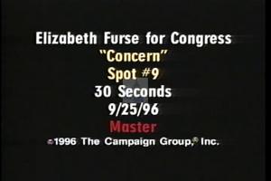 1996 - U.S. House of Representatives - Elizabeth - Furse - &quot;Concern&quot;, 1996-01-01 - 1996-12-31