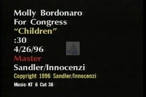 1996 - U.S. House of Representatives - Molly - Bordonaro - &quot;Children&quot;, 1996-01-01 - 1996-12-31