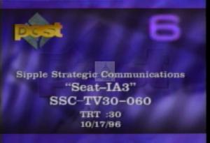 1996 - United States House of Representatives Offices and Issue Campaigns - Anti-Leonard Boswell - &quot;Seat-IA3&quot;, 1996-01-01 - 1996-12-31