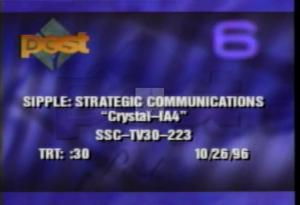 1996 - U.S. House of Representatives - Anti-Democrats/Clinton - &quot;Crystal-IA4&quot;, 1996-01-01 - 1996-12-31
