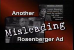 1996 - United States House of Representatives Offices and Issue Campaigns - Slaughter Louise McIntosh - &quot;Goes&quot;, 1996-01-01 - 1996-12-31
