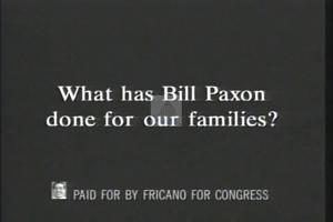 1996 - United States House of Representatives Offices and Issue Campaigns - Fricano Tom - &quot;Ferry&quot;, 1996-01-01 - 1996-12-31