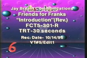1996 - United States House of Representatives Offices and Issue Campaigns - Franks Gary - &quot;Introduction (Rev.)&quot;, 1996-01-01 - 1996-12-31
