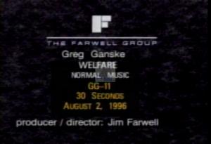 1996 - United States House of Representatives Offices and Issue Campaigns - Ganske John Greg - &quot;Welfare&quot;, 1996-01-01 - 1996-12-31